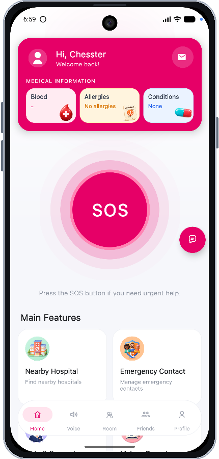 ResQTap App Preview